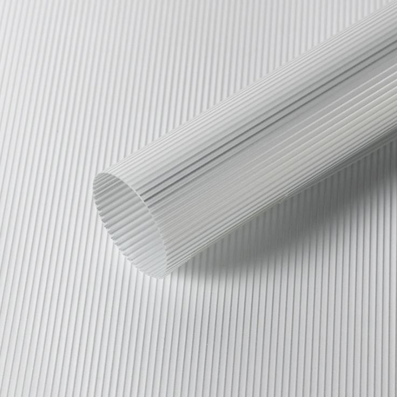 MYHC-04 Haze Line einfarbige Blumenverpackungsfolie mit vertikalem Muster