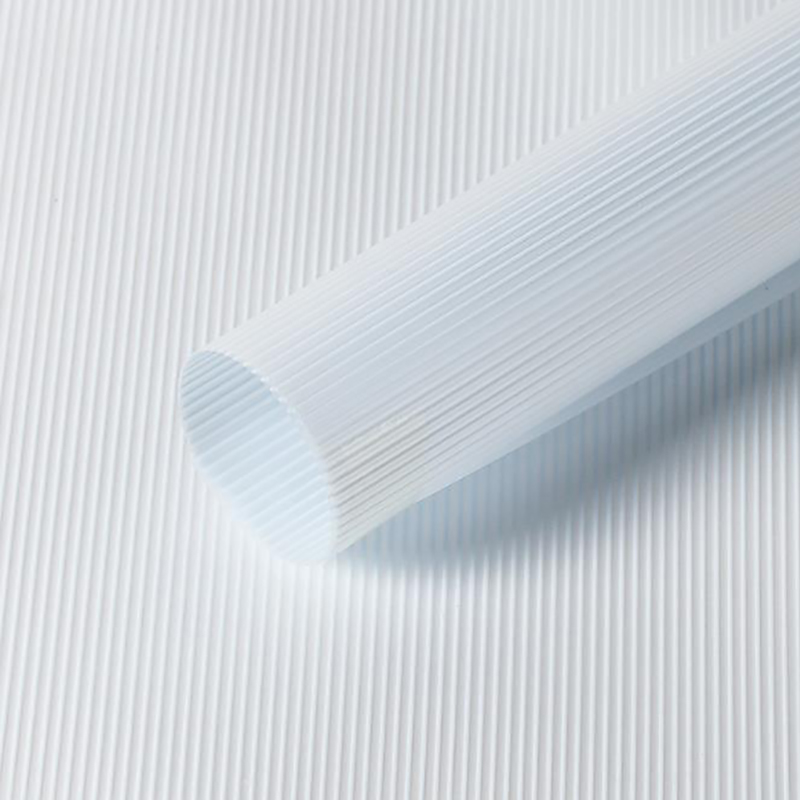 MYHC-04 Haze Line einfarbige Blumenverpackungsfolie mit vertikalem Muster