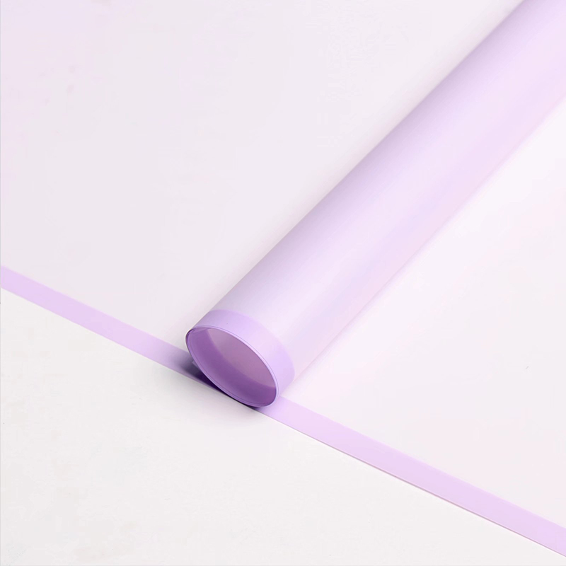 MYHC-05 Ring Heavy Color Monochrom Matte Flower Verpackungsfolie