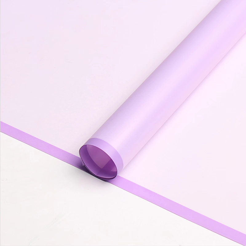MYHC-05 Ring Heavy Color Monochrom Matte Flower Verpackungsfolie