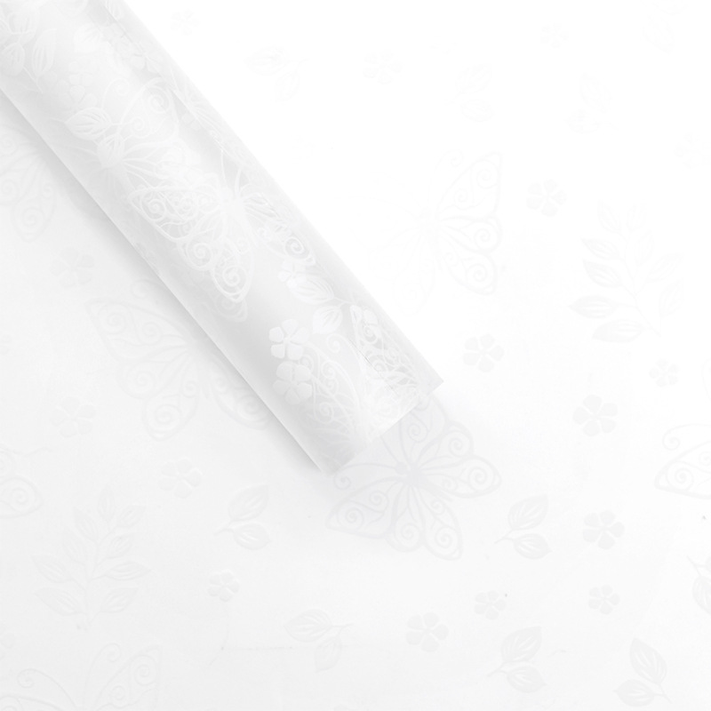 MYHC-07 Exquisite Schmetterlingslinien, transparente Blumenverpackungsfolie