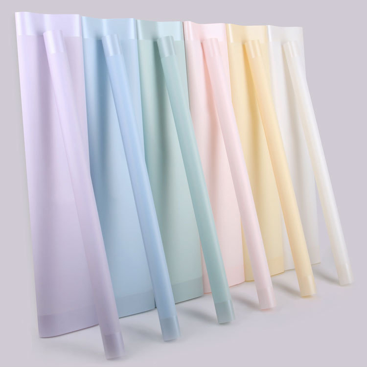 MYHC-09 Puffy Rock 57×57cm (±2cm) Einfarbige Blumenverpackungsfolie
