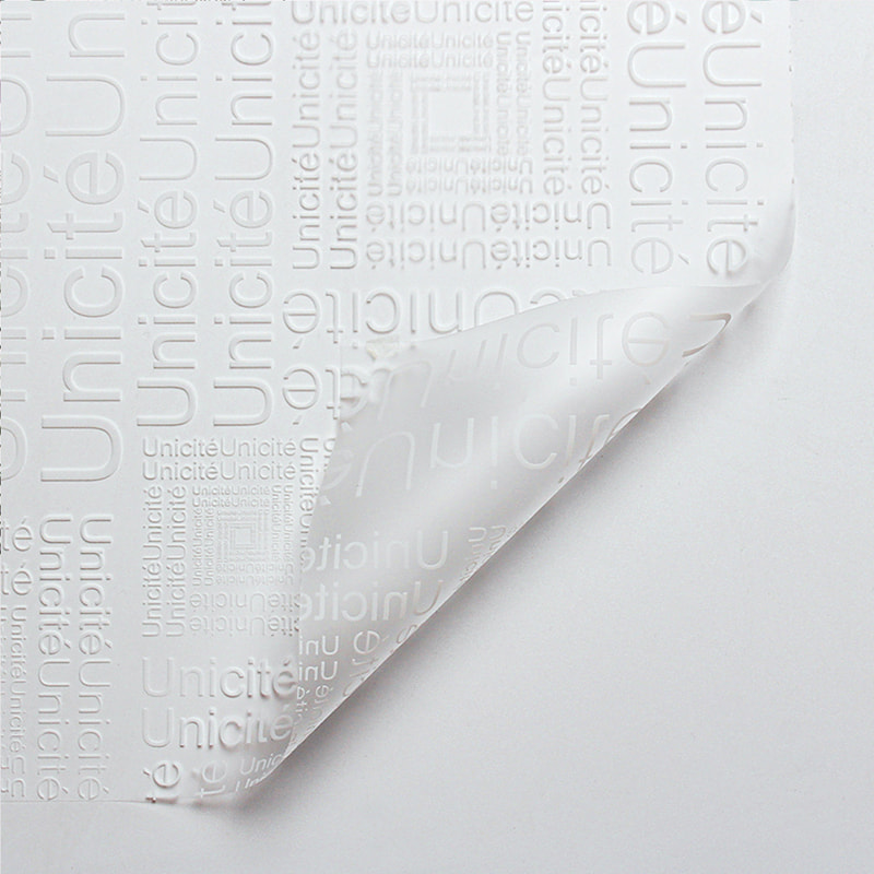MYHC-12 Monochrome englische Massagefolie BOPP Transparente Blumenverpackungsfolie