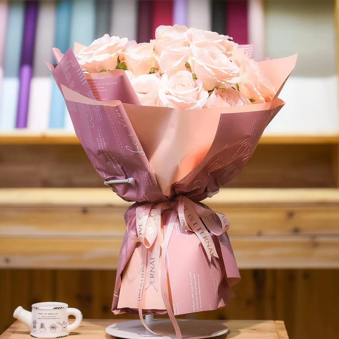 MYHC-20 Englisches Dekorations-Ouya-Papier, Perlenfolie, Blumen-Geschenkpapier