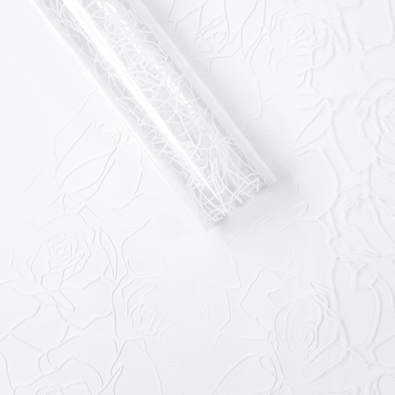MYHC-29 Monochrome Rosenlinien OPP Transparente Blumenverpackungsfolie