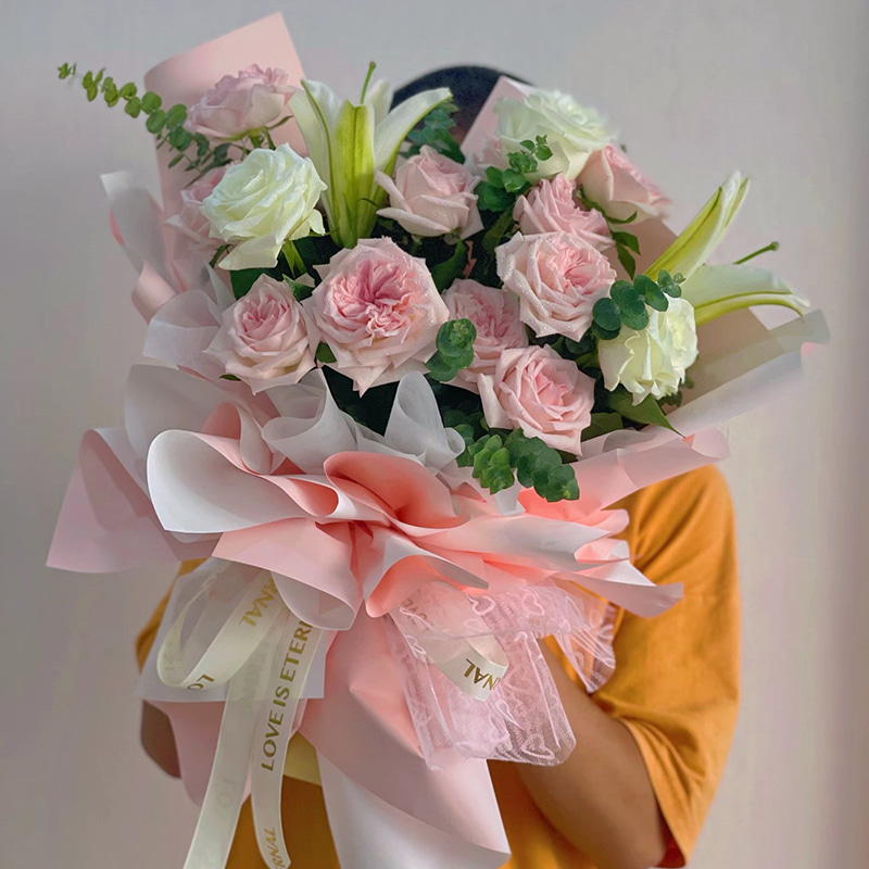 MYHC-31 Wasserdichtes und frisches Ouya-Blumen-Geschenkpapier
