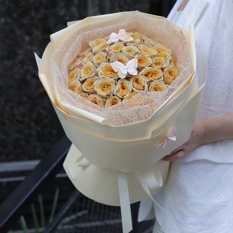 MYHC-31 Wasserdichtes und frisches Ouya-Blumen-Geschenkpapier