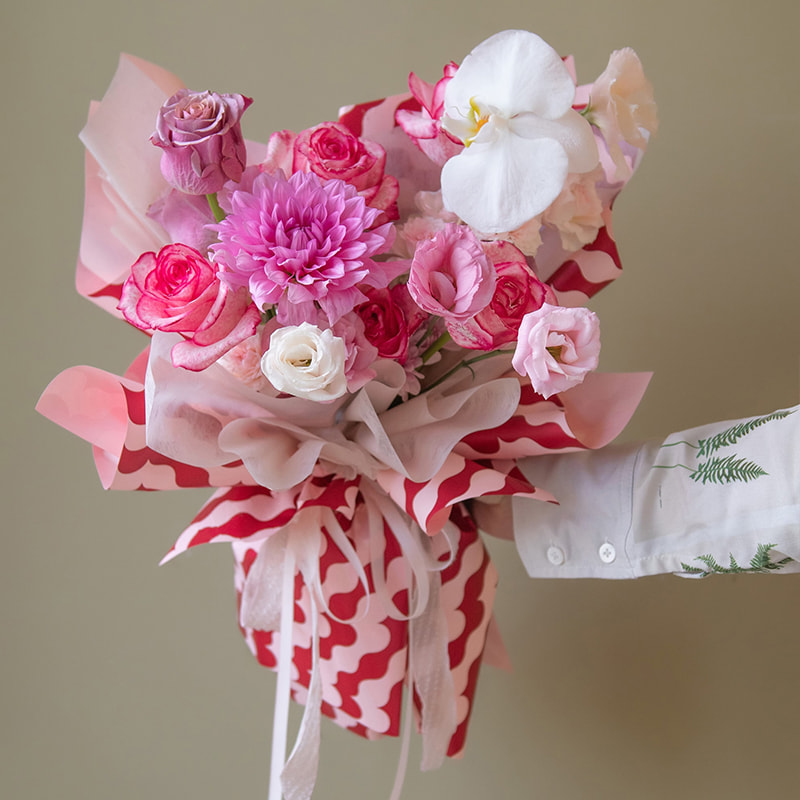MYHC-35 BOPP Wellenmuster, wasserfestes Blumen-Geschenkpapier