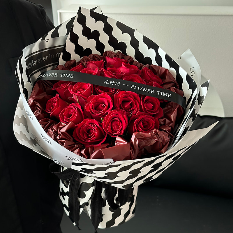 MYHC-35 BOPP Wellenmuster, wasserfestes Blumen-Geschenkpapier