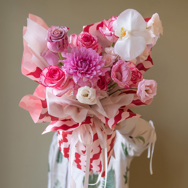MYHC-35 BOPP Wellenmuster, wasserfestes Blumen-Geschenkpapier
