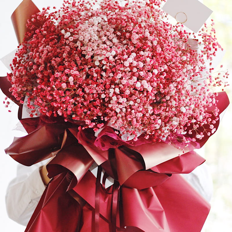 MYHC-36 Fantasy Gold Solid Color Flowers BOPP Geschenkpapier