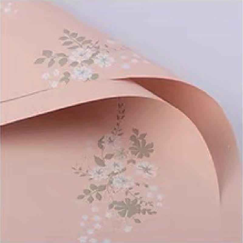 MYHC-55 Einfache, helle, matte Blumenverpackungsfolie