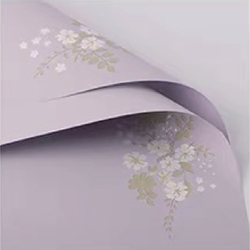 MYHC-55 Einfache, helle, matte Blumenverpackungsfolie