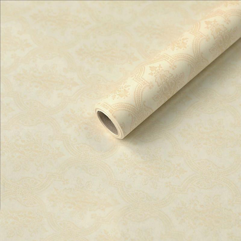 MYHC-56 Geschenkpapier mit Reliefdruck, einfarbig, Baumwollblumen