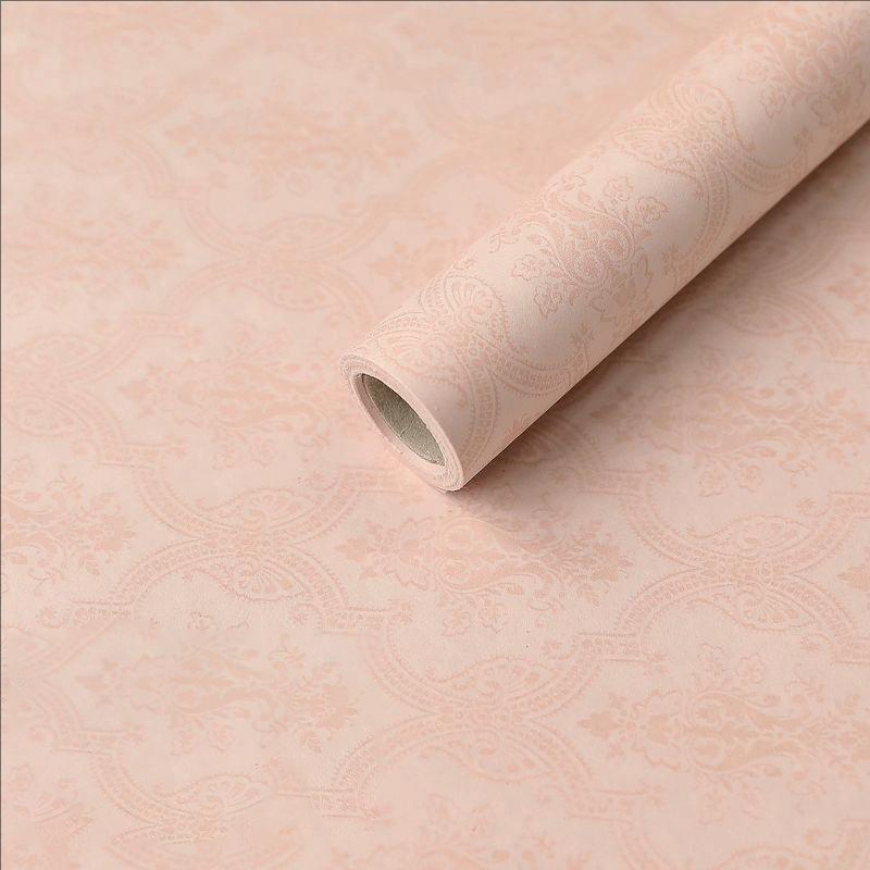 MYHC-56 Geschenkpapier mit Reliefdruck, einfarbig, Baumwollblumen