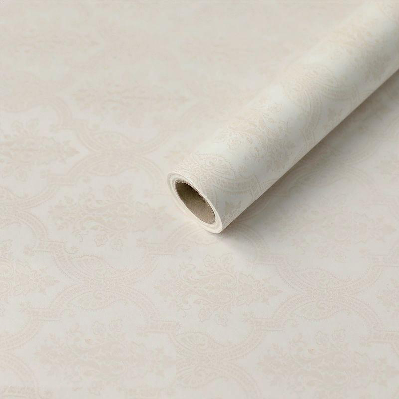 MYHC-56 Geschenkpapier mit Reliefdruck, einfarbig, Baumwollblumen