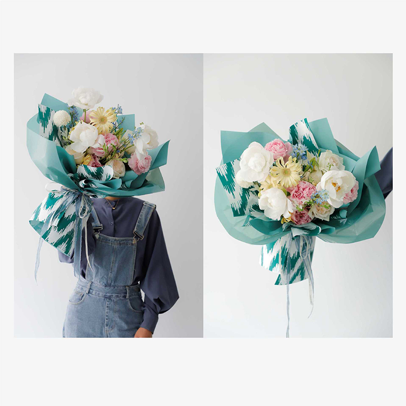 MYHC-57 Pearl Film BOPP Wasserdichte Blumenverpackungsfolie