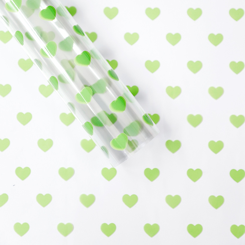 MYHC-62 Even Love Dekoration OPP Transparentes Blumen-Geschenkpapier