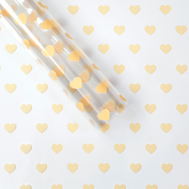 MYHC-62 Even Love Dekoration OPP Transparentes Blumen-Geschenkpapier