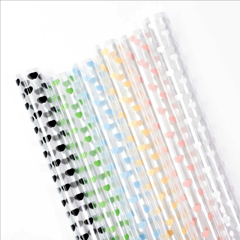 MYHC-62 Even Love Dekoration OPP Transparentes Blumen-Geschenkpapier