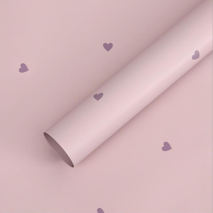 MYHC-63 Little Love Dekoration Perlglanzfolie Bopp Baumwollblumen-Verpackungsfolie
