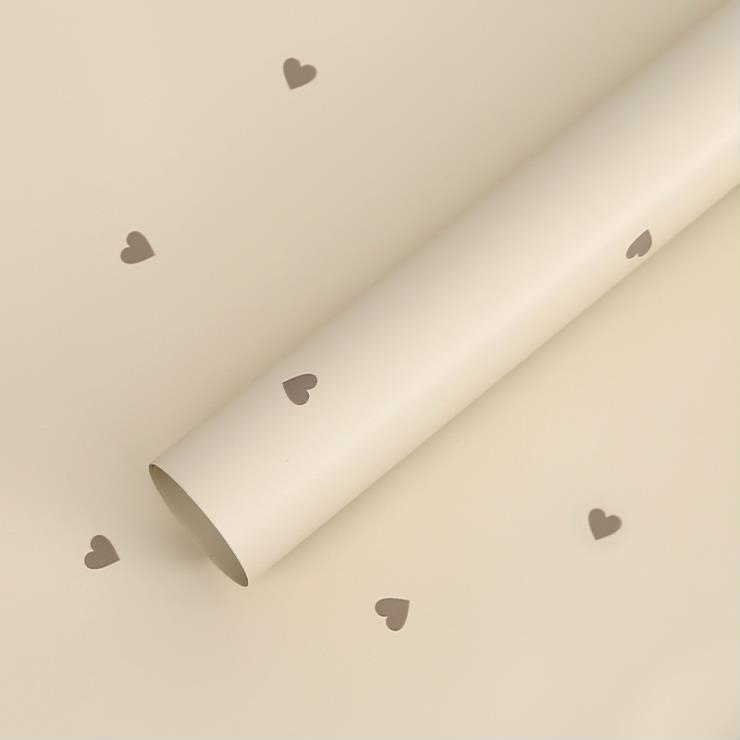 MYHC-63 Little Love Dekoration Perlglanzfolie Bopp Baumwollblumen-Verpackungsfolie