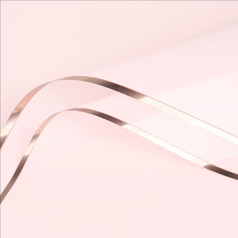 MYHC-72 Einfarbige Goldkante Wasserlichtfolie Transparente Blumenverpackungsfolie