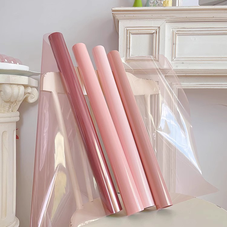 MYHC-74 Jelly Film OPP4.7 Seidentransparentes Blumen-Geschenkpapier