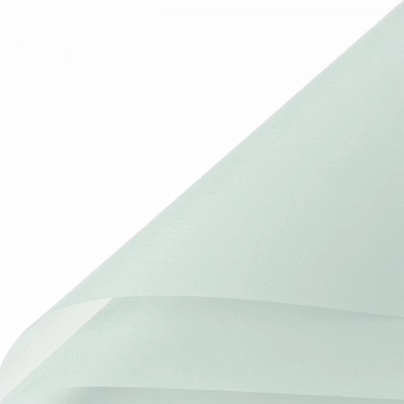 Mattes, einfarbiges, durchscheinendes Blumen-Geschenkpapier