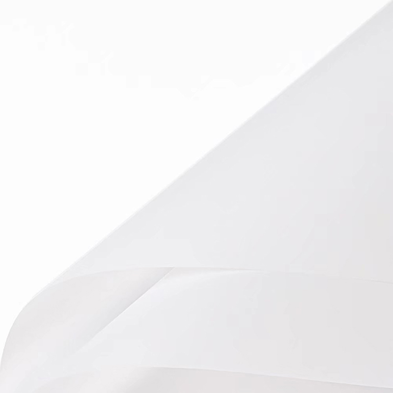 Mattes, einfarbiges, durchscheinendes Blumen-Geschenkpapier