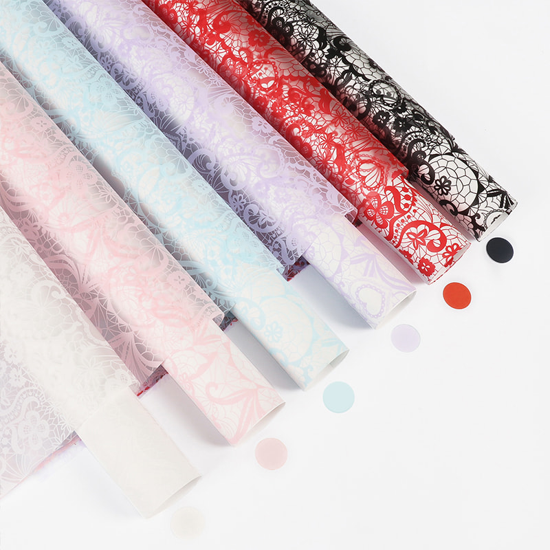 100 % wasserdichte 6-Farben-Blumenverpackungsfolie