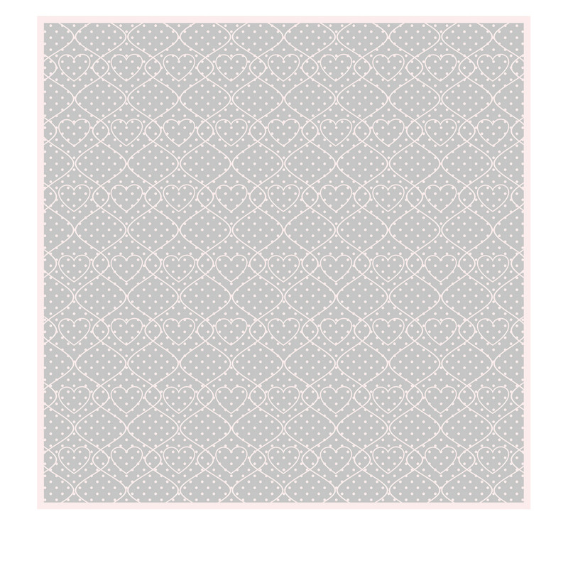 Blumen-Geschenkpapier mit glatter Struktur