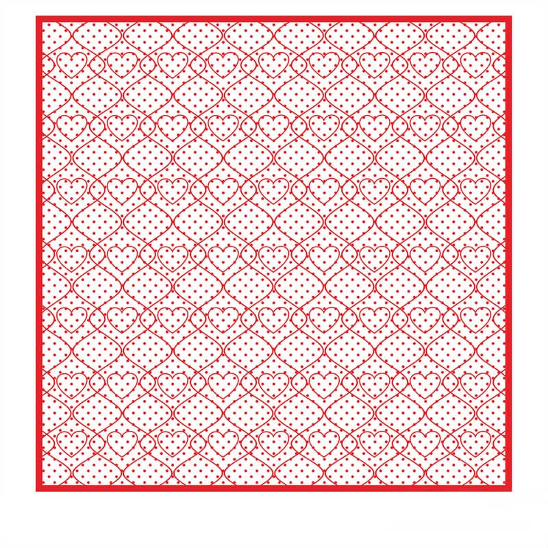 Blumen-Geschenkpapier mit glatter Struktur