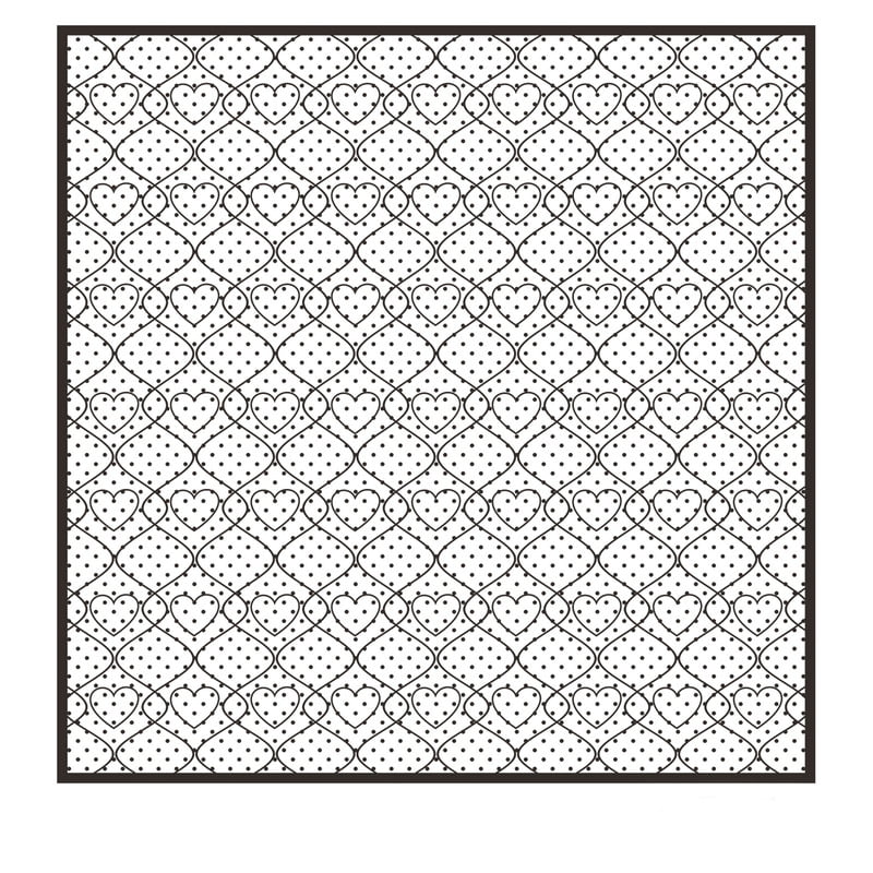 Blumen-Geschenkpapier mit glatter Struktur