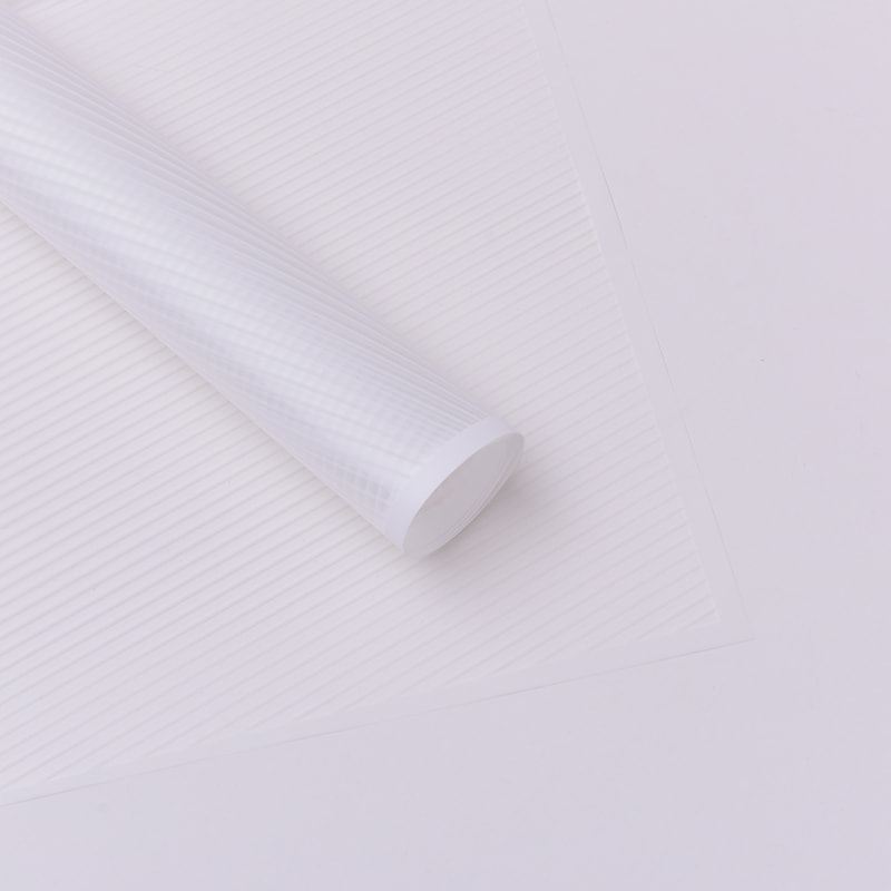 Gestreiftes Blumen-Geschenkpapier