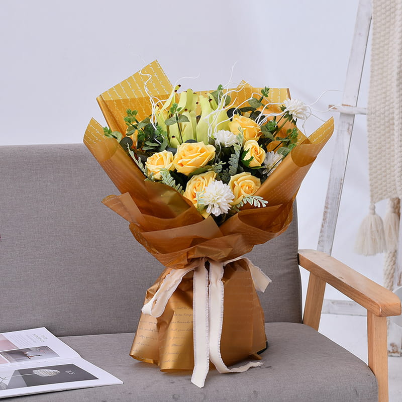 100 % wasserdichte, verdickte Blumenverpackungsfolie