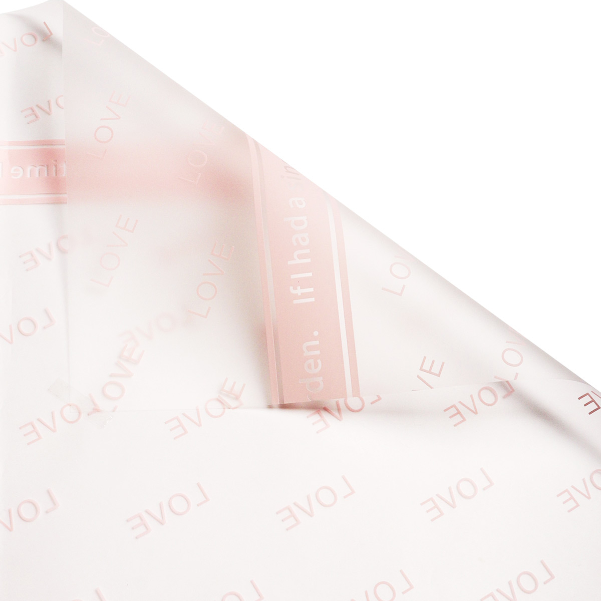 Reißfeste und flexible Blumenverpackungsfolie