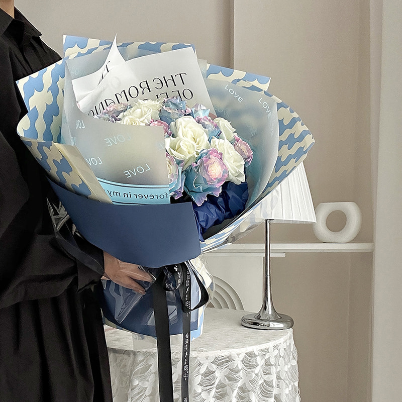 Reißfeste und flexible Blumenverpackungsfolie