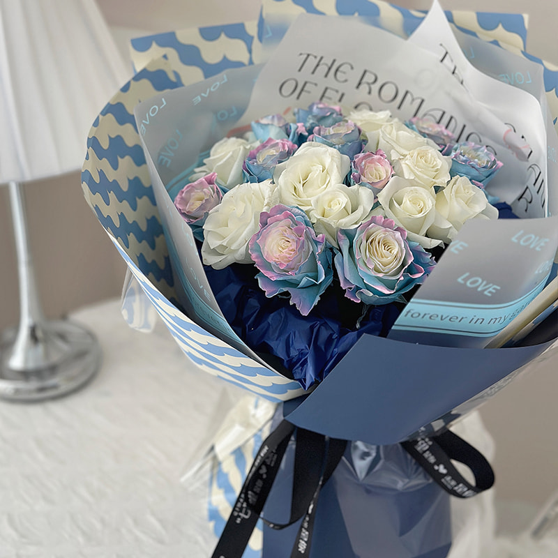 Reißfeste und flexible Blumenverpackungsfolie