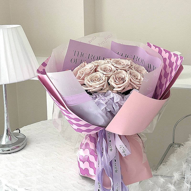 Reißfeste und flexible Blumenverpackungsfolie