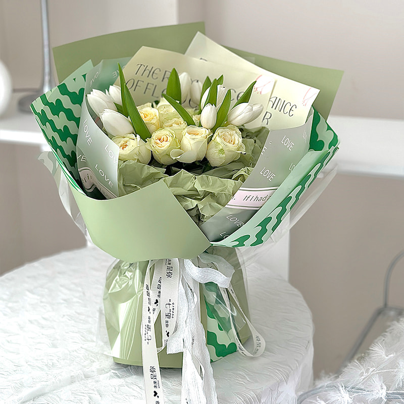 Reißfeste und flexible Blumenverpackungsfolie