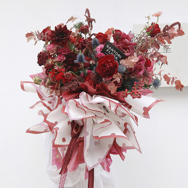 Hansu Matte Diy Blumen-Geschenkpapier