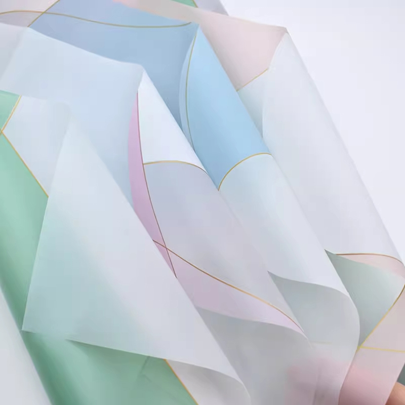 Wasserfestes Blumenstrauß-Geschenkpapier aus Nossa mit magnetischer Linie
