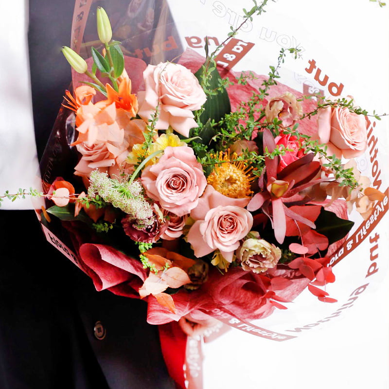 Hochtransparente Blumenverpackungsfolie aus OPP-Kunststoff