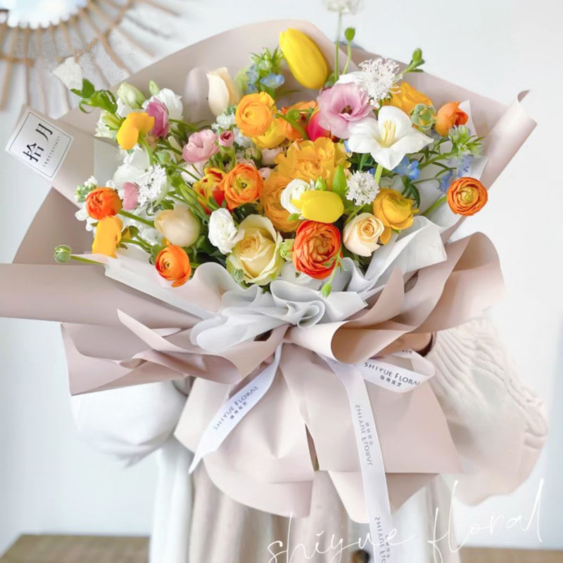 7,5 mm dicke Blumenverpackungsfolie aus Kunststoff