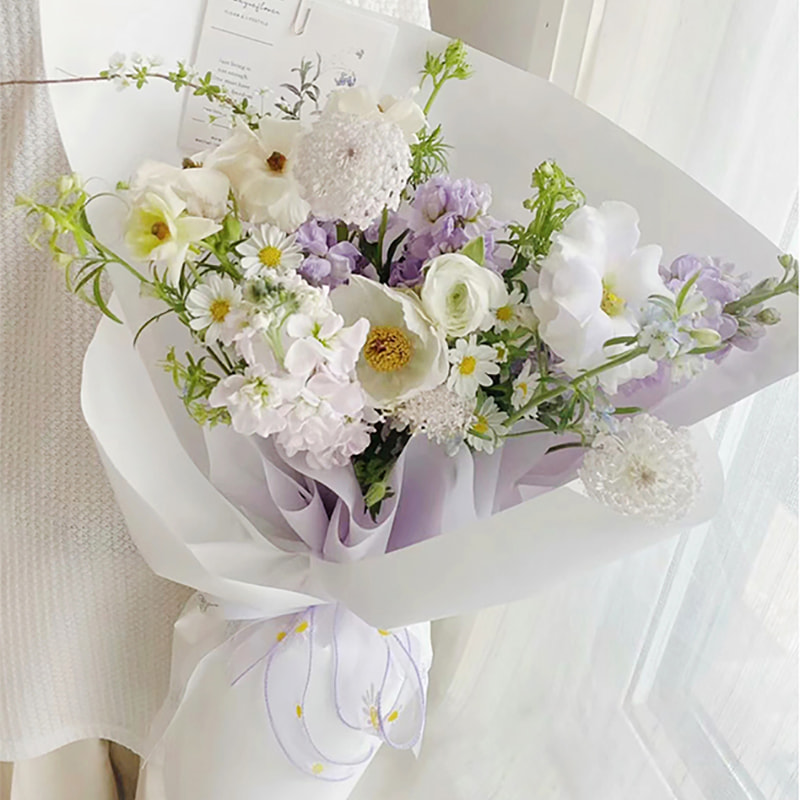 7,5 mm dicke Blumenverpackungsfolie aus Kunststoff