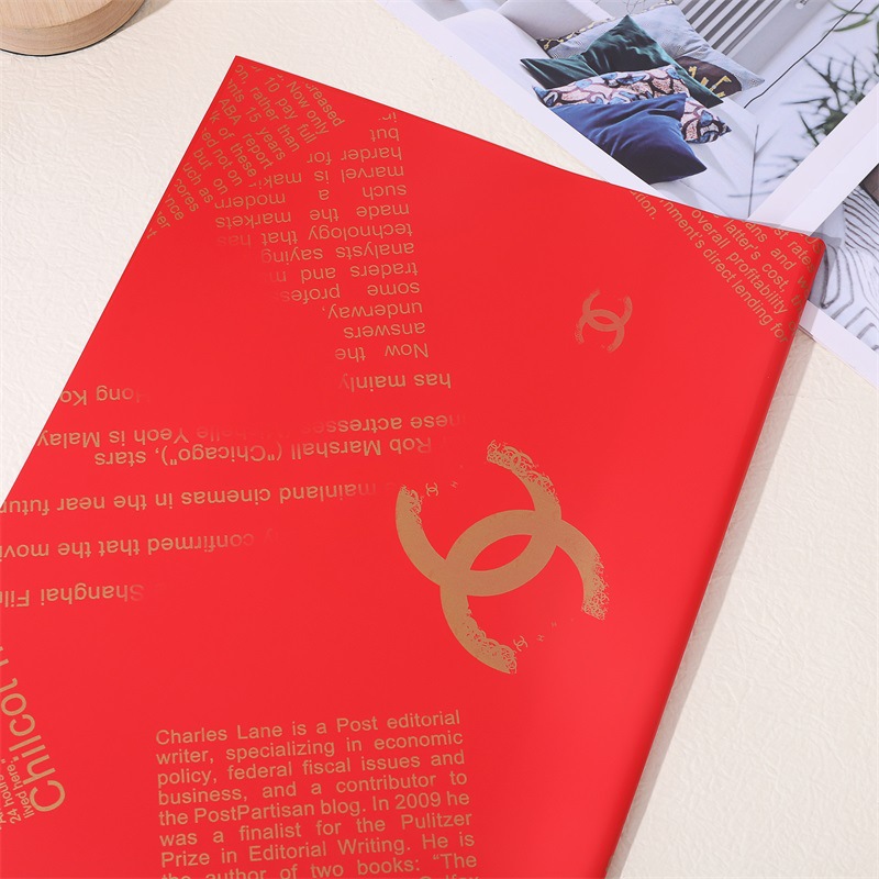 Geschenkpapier der Marke Chanel