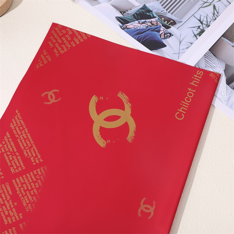 Geschenkpapier der Marke Chanel