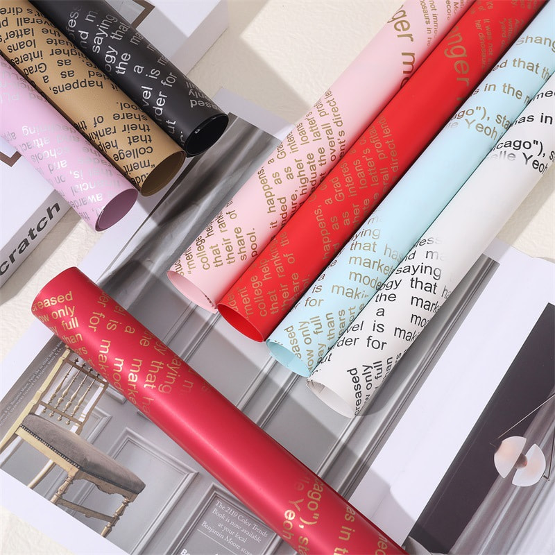 Geschenkpapier der Marke Chanel