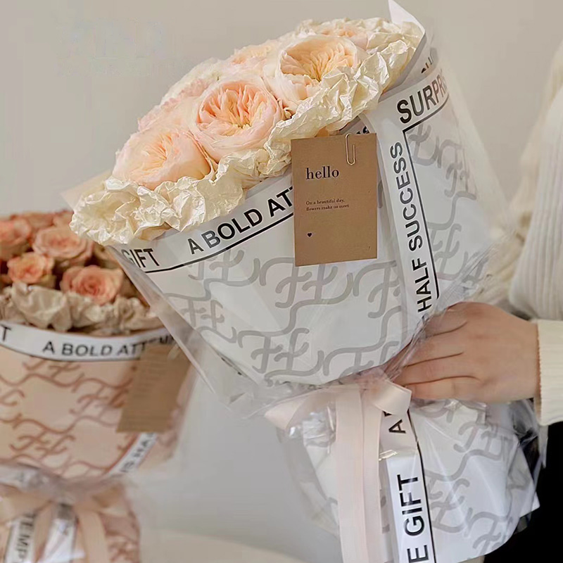 Blumenverpackungspapier der Marke Hera in verschiedenen Farben